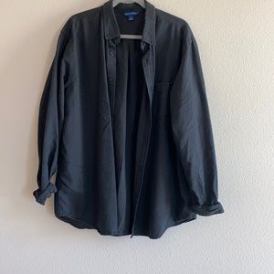 Falls Creek men’s black button down shirt